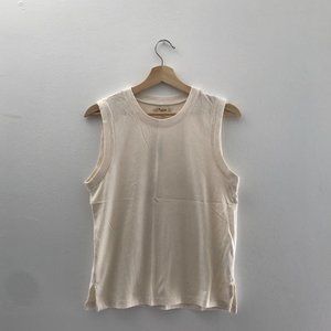 Madewell Muscle Tee in off white